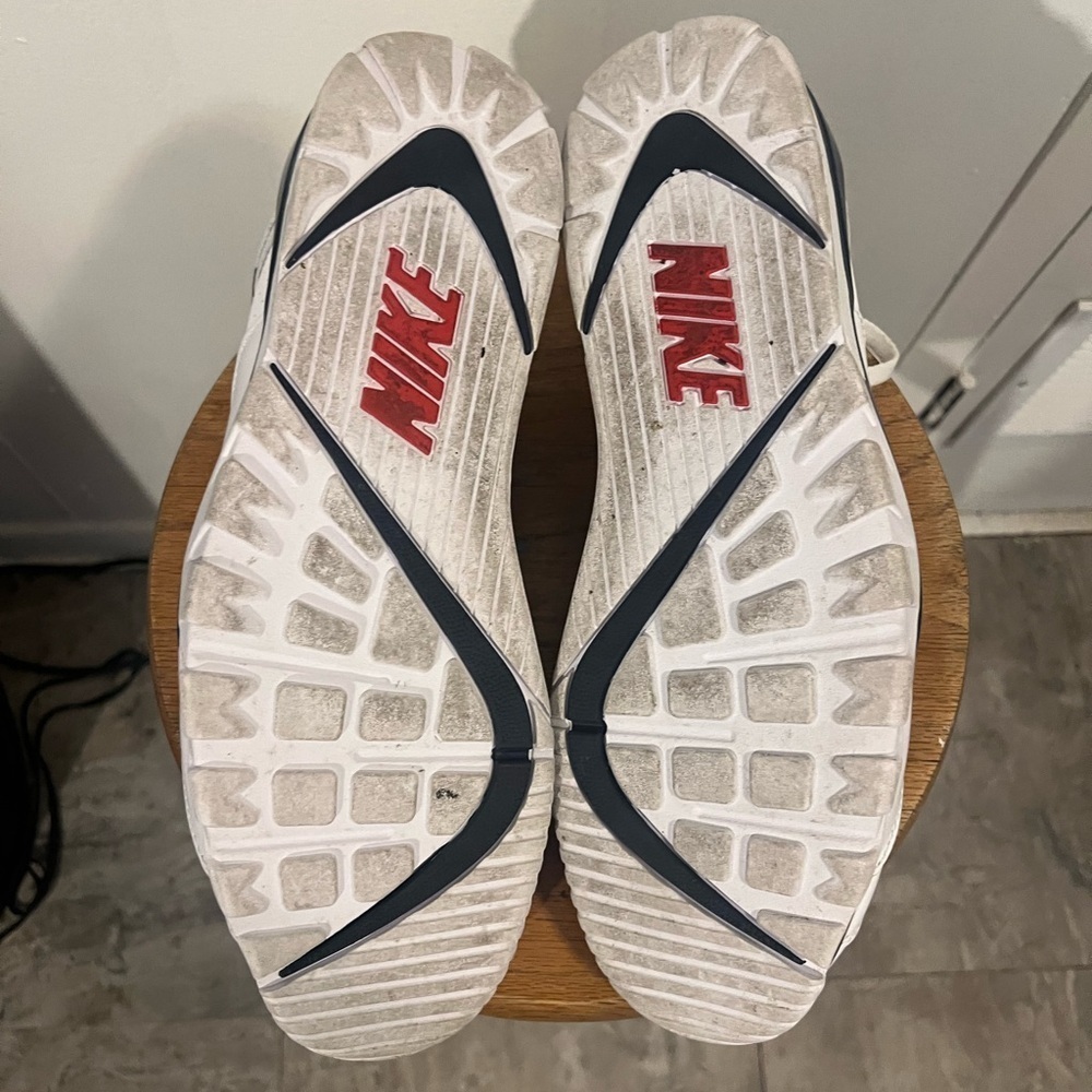 Nike Athletic Shoes - White, Blue, Pink - Picture 5 of 14